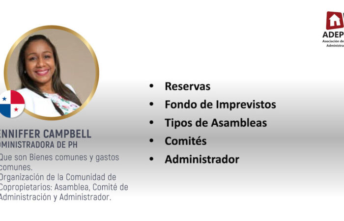 Jenniffer Campbell - ADEPA - Fondo de Imprevistos