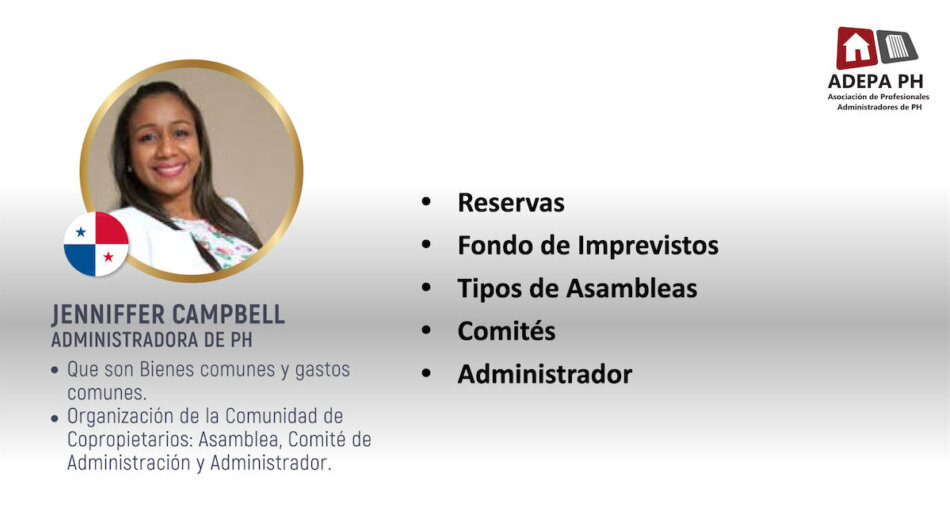 Jenniffer Campbell - ADEPA - Fondo de Imprevistos