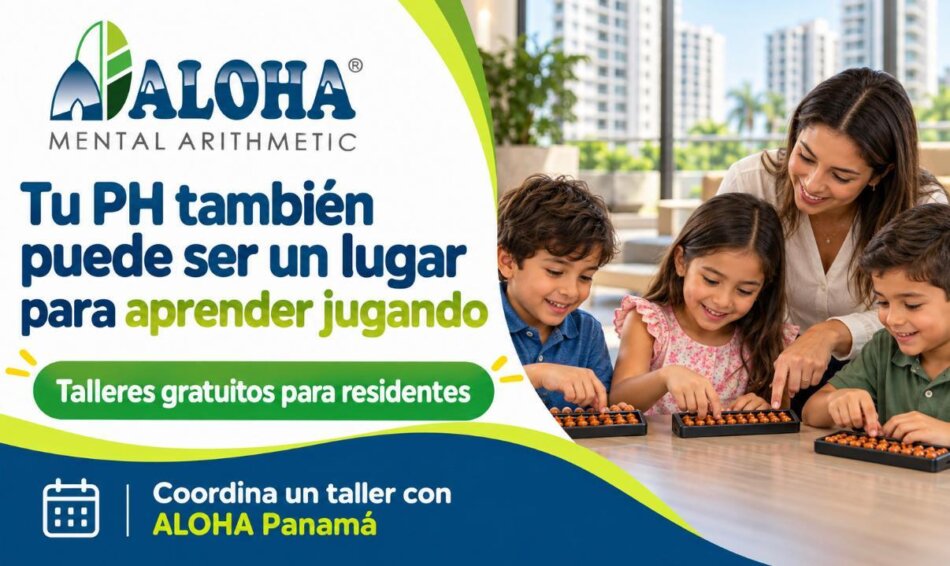 ALOHA y el entrenamiento mental que acerca a los niños a las matemáticas