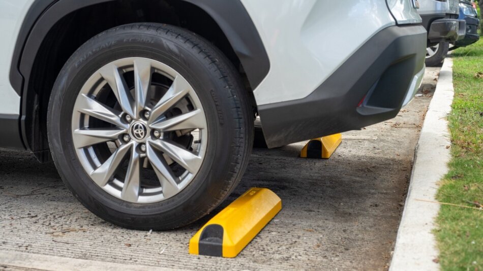 Tope de Estacionamiento de PVC