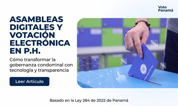 Asambleas Digitales y Votación Electrónica en PH: Cómo Voto Panamá Transforma la Toma de Decisiones