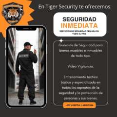 TIGER SECURITY COMPANY AND TRAINING CENTER, S.A.